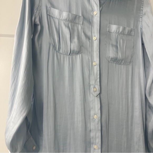 Banana Republic Dillon Classic Fit Soft Satin Utility Shirt - Picture 4 of 6